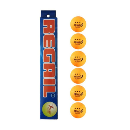 REGAIL 6pcs Training Table Tennis, Single Suction (White), Single Suction (Yellow), Dual Suction (White), Dual Suction (Yellow), Blue Box (White), Blue Box (Yellow)