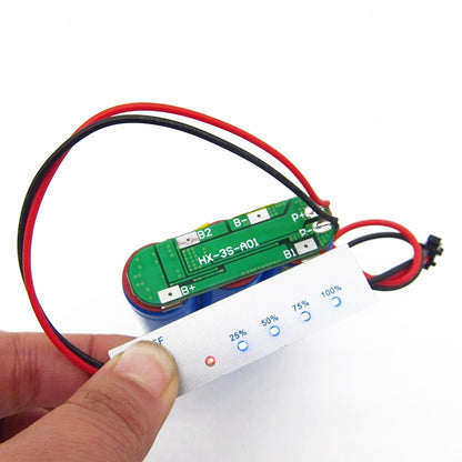 Lithium Battery Power Display Board Iron Phosphate Indicator Board, 2S 8.4V Lithium Battery, 3S 12.6V Lithium Battery, 4S 14.4V Iron Phosphate, 4S 16.8V Lithium Battery
