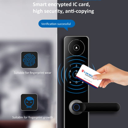 A60 Smart Fingerprint Password Door Lock With Doorbell, Basic Version Gray, Basic Version Gold, Tuya APP Version Gray, Tuya APP Version Gold