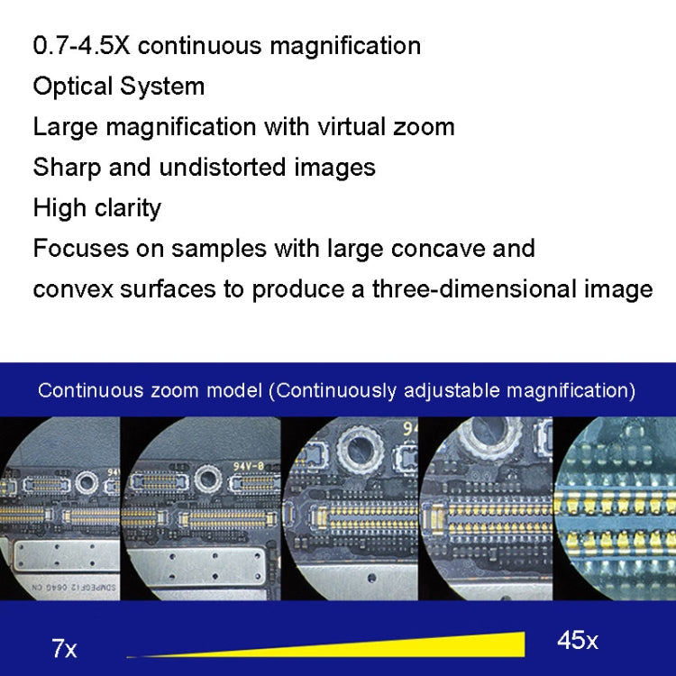Trinocular Stereo Microscope Industrial Grade Can Connect To HD Display, MECHANIC MC-75TB1, MECHANIC MC-75TimatX