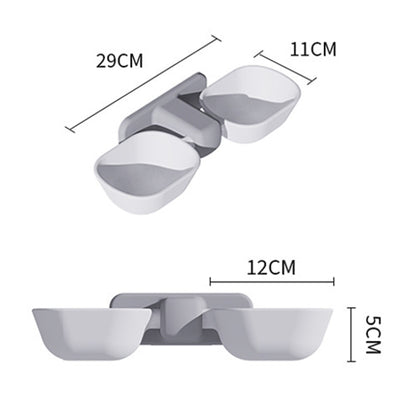 Cat And Dog Eating And Drinking Bowl Dual Use Feeding Bowls