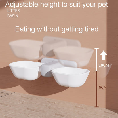Cat And Dog Eating And Drinking Bowl Dual Use Feeding Bowls