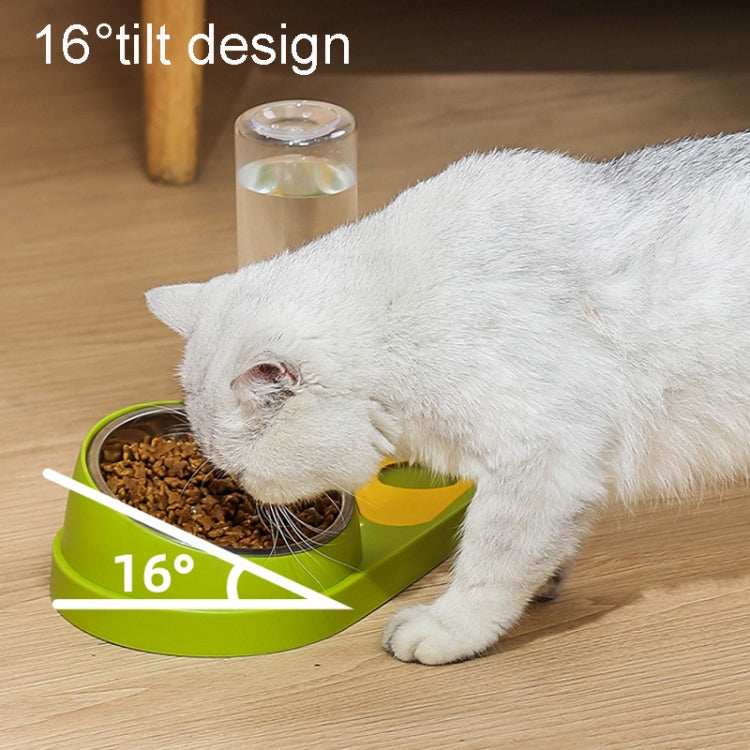 Cat And Dog Food And Drinking Bowl Pet Eating Set Combination Bowl