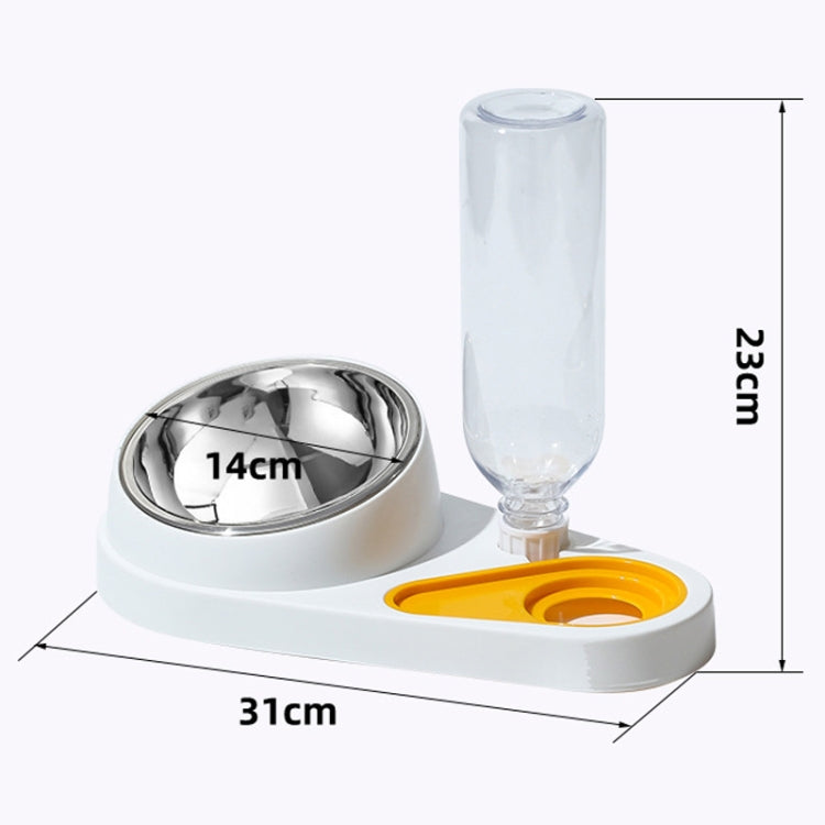 Cat And Dog Food And Drinking Bowl Pet Eating Set Combination Bowl