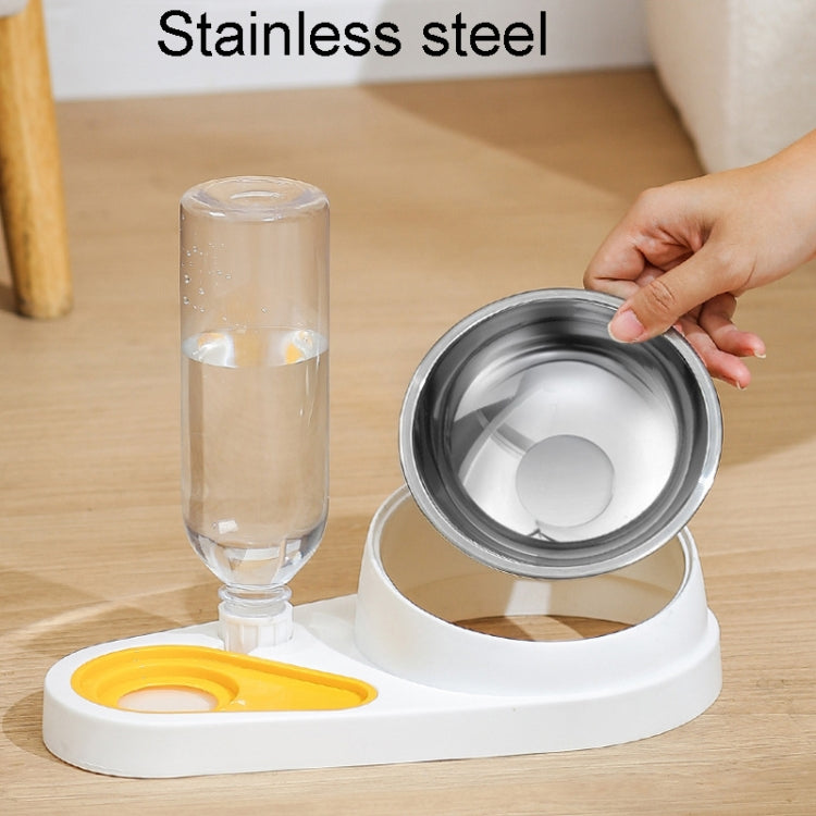 Cat And Dog Food And Drinking Bowl Pet Eating Set Combination Bowl