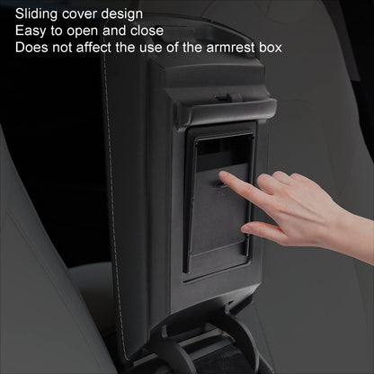 For Tesla Model Y / 3  Armrest Hidden Storage Box Central Control Storage Box, Armrest Hidden Storage Box