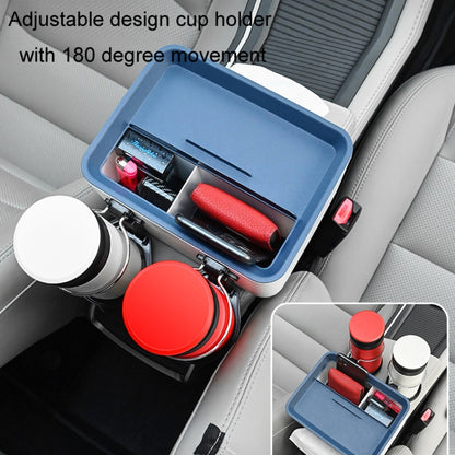 Car Multifunctional Water Cup Holder Armrest Box Paper Box