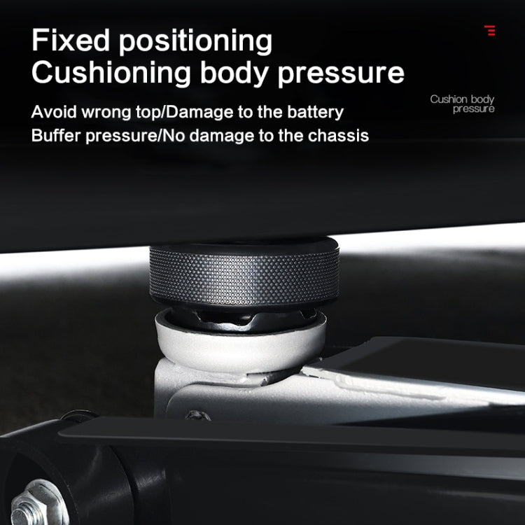For Tesla Model Y / 3 Jack Underbody Shock Absorbing Rubber Mat, 4 pcs /Pack+Storage Bag, Single Pad