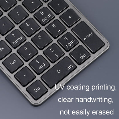 KN-980 28 Keys Portable Wireless Digital Quiet Keypad Computer External Digital Password Keypad