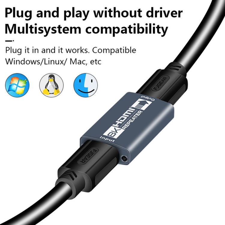 FJGEAR FJ-8K05 8K 60HZ HD Signal Amplifier, FJ-8K05