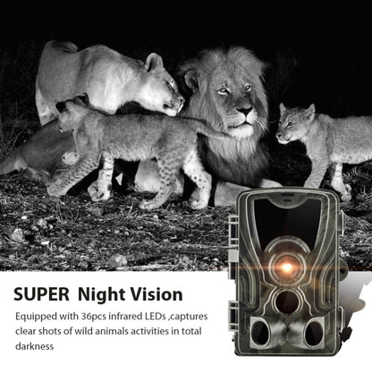 Suntek HC-801A 2.7K Outdoor Tracking Camera Infrared Night Vision Monitoring Camera, HC-801A