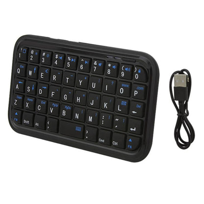 49 Keys Wireless Bluetooth Mini Keyboard Multi System Universal Portable Keypad, 202120 (Black)