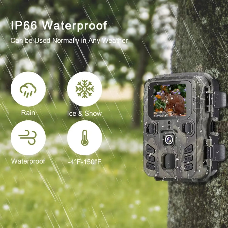 24MP+1296P WIFI+Bluetooth Infrared Night Vision Tracking Hunting Camera, WiFi301