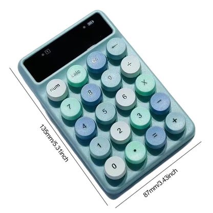 Q3 2.4G Mini Wireless Office Digital Keyboard Cash Register Financial Accounting Password Keypad