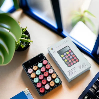 Q3 2.4G Mini Wireless Office Digital Keyboard Cash Register Financial Accounting Password Keypad