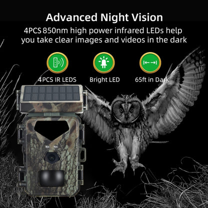 Infrared Tracking Camera 20MP/1080P Without Screen No Keys Hunting Camera, Mini700