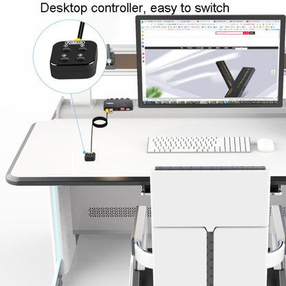 FJGEAR FJ-U404 USB2.0 4 In 4 Out Sharing Switcher With Controller, J-U404
