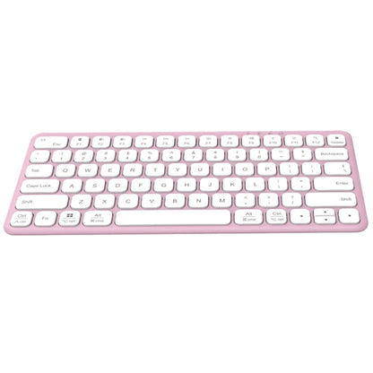 B087 2.4G Portable 78 Keys Dual Mode Wireless Bluetooth Keyboard And Mouse, Keyboard Pink, Keyboard Mouse Set White, Keyboard Mouse Set Green, Keyboard Mouse Set Pink