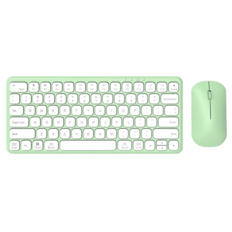 B087 2.4G Portable 78 Keys Dual Mode Wireless Bluetooth Keyboard And Mouse, Keyboard Pink, Keyboard Mouse Set White, Keyboard Mouse Set Green, Keyboard Mouse Set Pink