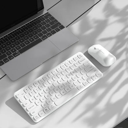 B087 2.4G Portable 78 Keys Dual Mode Wireless Bluetooth Keyboard And Mouse, Keyboard Pink, Keyboard Mouse Set White, Keyboard Mouse Set Green, Keyboard Mouse Set Pink