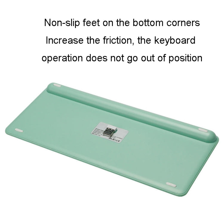 B087 2.4G Portable 78 Keys Dual Mode Wireless Bluetooth Keyboard And Mouse, Keyboard Pink, Keyboard Mouse Set White, Keyboard Mouse Set Green, Keyboard Mouse Set Pink