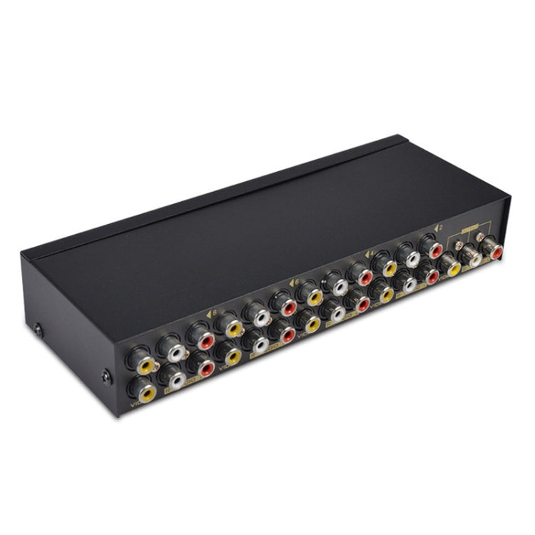FJGEAR FJ-801AV Audio Video Switcher 8 In 1 Out CVBS Switcher, FJ-801AV