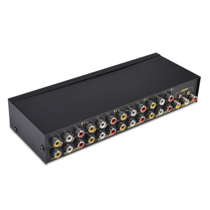 FJGEAR FJ-801AV Audio Video Switcher 8 In 1 Out CVBS Switcher, FJ-801AV
