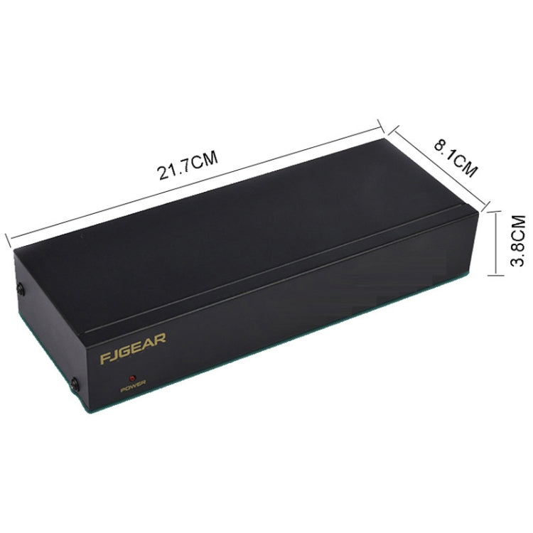 FJGEAR FJ-108AV Audio Video Splitter 1 In 8 Out CVBS Separator, FJ-108AV