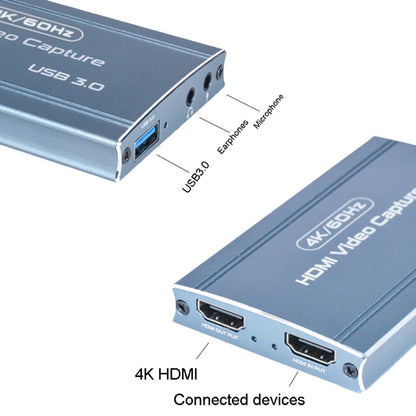FJGEAR FJ-HU30A USB3.0 Capture Card 4K Game Live Recording Box, FJ-HU30A