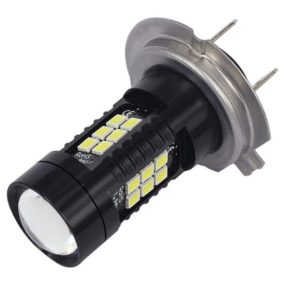 1pair Automotive High-power LED White Light Fog Lamp, H7