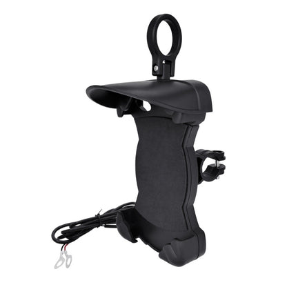 Motorcycle Sunshade Rainproof Mobile Phone Holder, Mirror Holder  No Charge, Handlebar Holder No Charge, Charging Handlebar Holder 5V-2A, Charging Handlebar Holder 5V-3.1A, Charging Handlebar Holder 18W (QC3.0), Charging Mirror Holder 5V-2A