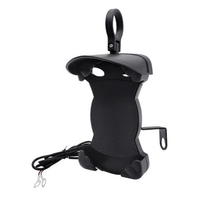 Motorcycle Sunshade Rainproof Mobile Phone Holder, Mirror Holder  No Charge, Handlebar Holder No Charge, Charging Handlebar Holder 5V-2A, Charging Handlebar Holder 5V-3.1A, Charging Handlebar Holder 18W (QC3.0), Charging Mirror Holder 5V-2A