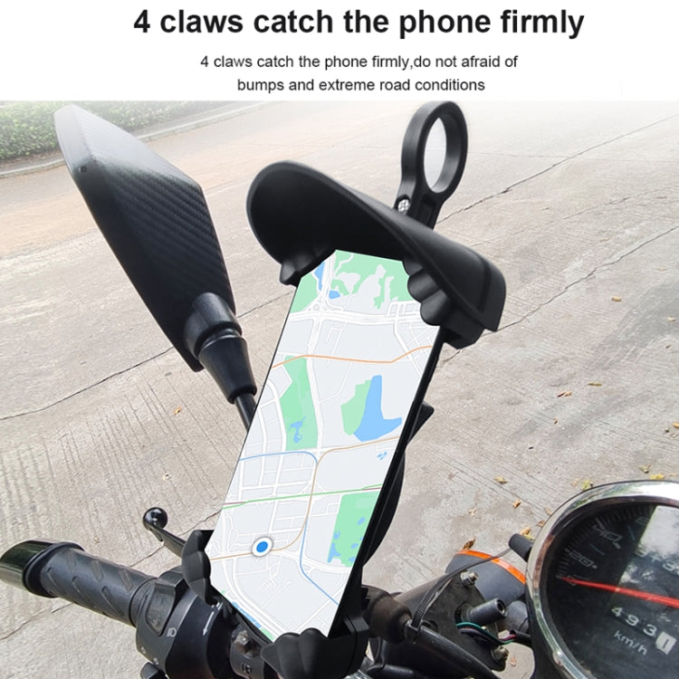 Motorcycle Sunshade Rainproof Mobile Phone Holder, Mirror Holder  No Charge, Handlebar Holder No Charge, Charging Handlebar Holder 5V-2A, Charging Handlebar Holder 5V-3.1A, Charging Handlebar Holder 18W (QC3.0), Charging Mirror Holder 5V-2A