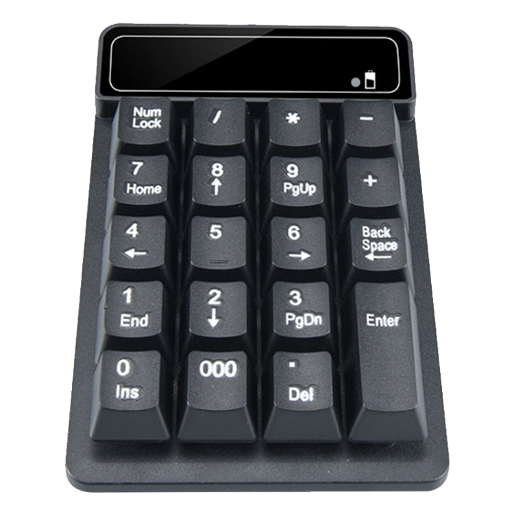 K3 19 Key 2.4G Wireless Mini Digital Keyboard Suspension Machinery Keypad, K3 (Black)