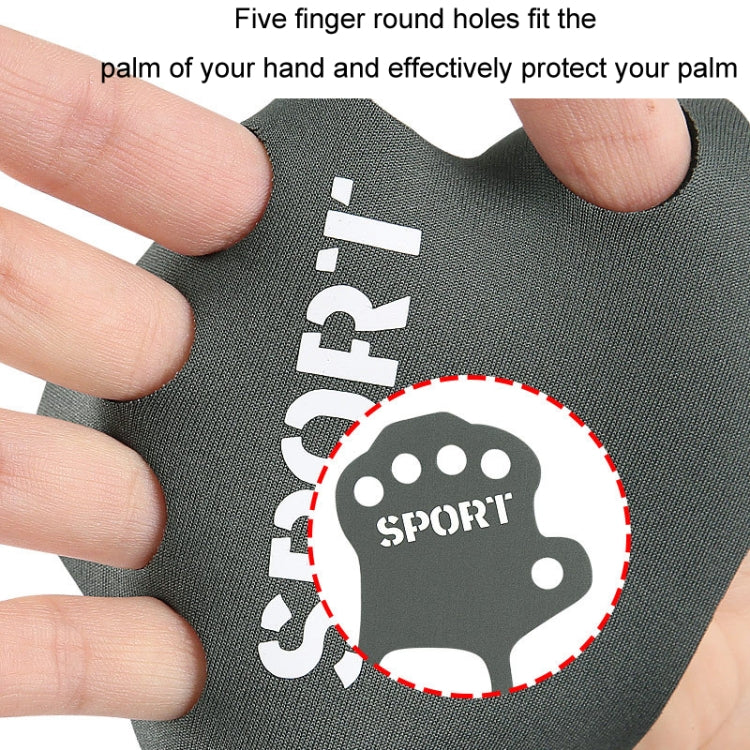 Thin Sports Fitness Anti-Wear And Anti-Slip Palm Protector, S Blue, M Blue, S Gray, M Gray, S Black, M Black