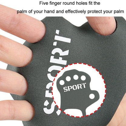 Thin Sports Fitness Anti-Wear And Anti-Slip Palm Protector, S Blue, M Blue, S Gray, M Gray, S Black, M Black