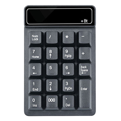 K6 19 Key Mini Wireless Bluetooth Digital Keyboard Suspended Mechanical Universal Keypad 4.0, K6 (Black)