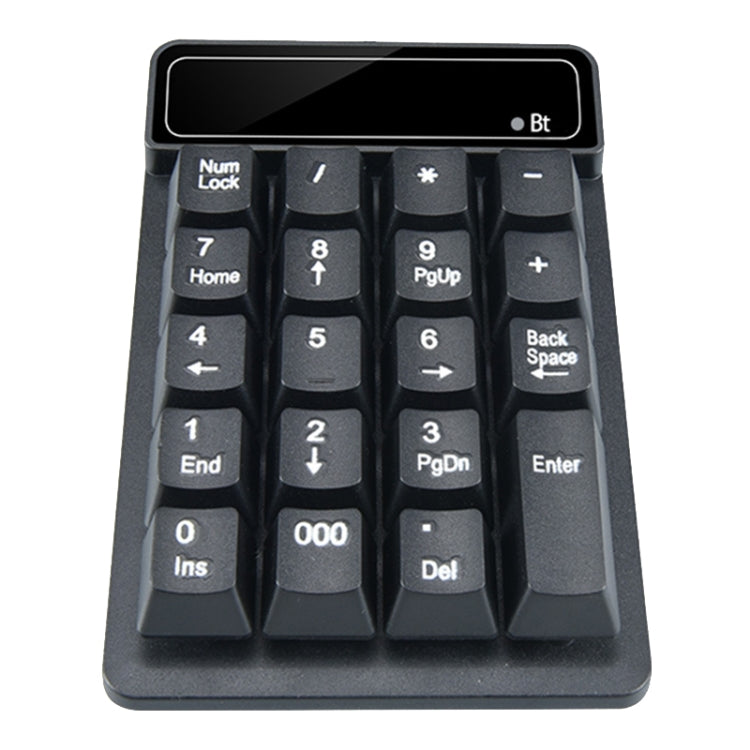 K6 19 Key Mini Wireless Bluetooth Digital Keyboard Suspended Mechanical Universal Keypad 4.0, K6 (Black)