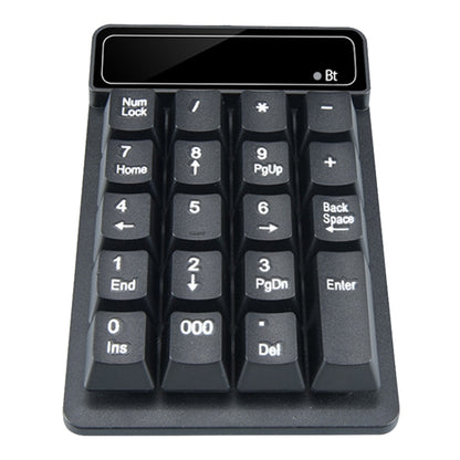 K6 19 Key Mini Wireless Bluetooth Digital Keyboard Suspended Mechanical Universal Keypad 4.0, K6 (Black)