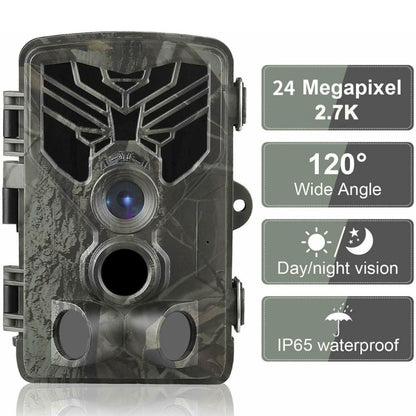 2.7K Outdoor Tracking Camera Infrared Night Vision Monitoring Hunting Camera, HC-810A