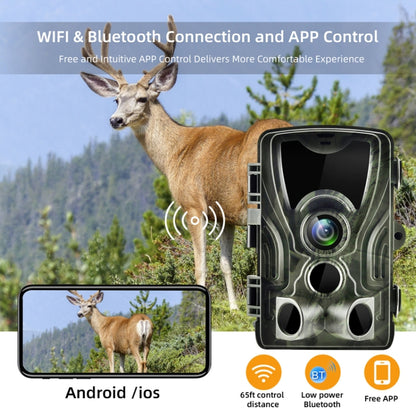 4K Outdoor Tracking Hunting Camera APP Remote Phone Control To View Photos / Video At Any Time, WiFi801Pro