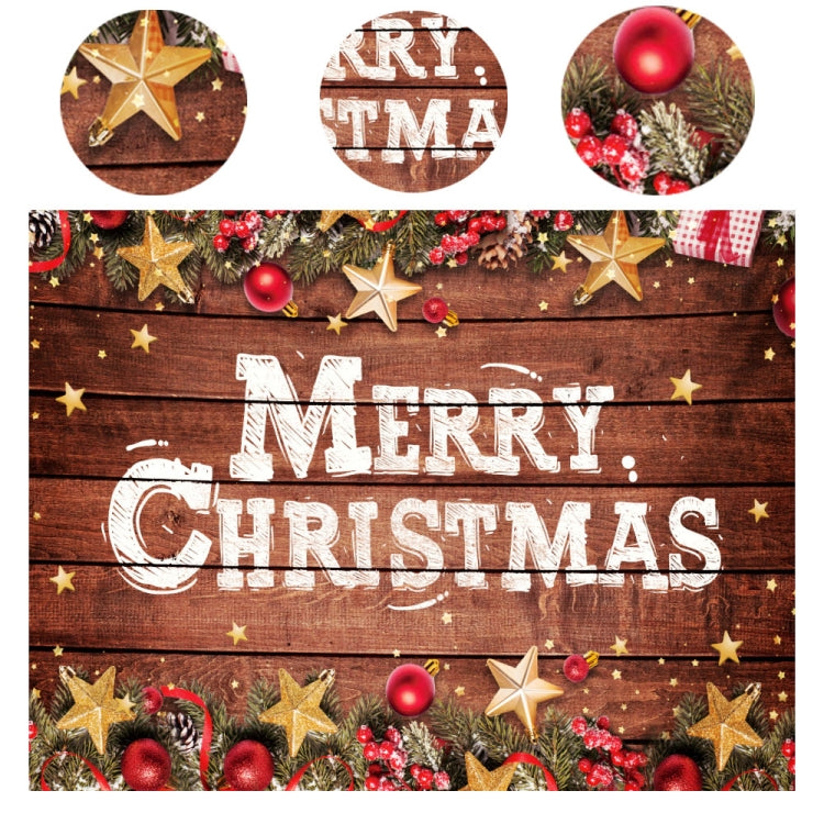 150 x 100cm Peach Skin Christmas Photography Background Cloth Party Room Decoration, 1
