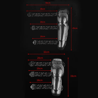 GHOST RACING Motorcycle Protective Gear Off-road Racing Knee Pads Elbow Pads