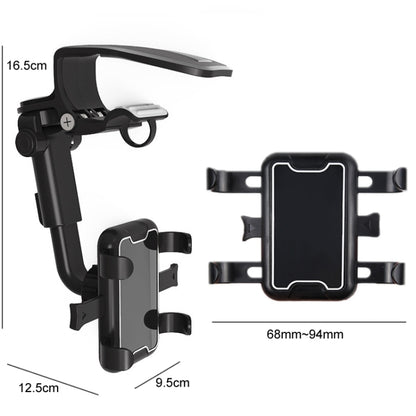 Car Sun Visor Clamp Multi-function Dashboard Mobile Phone Holder