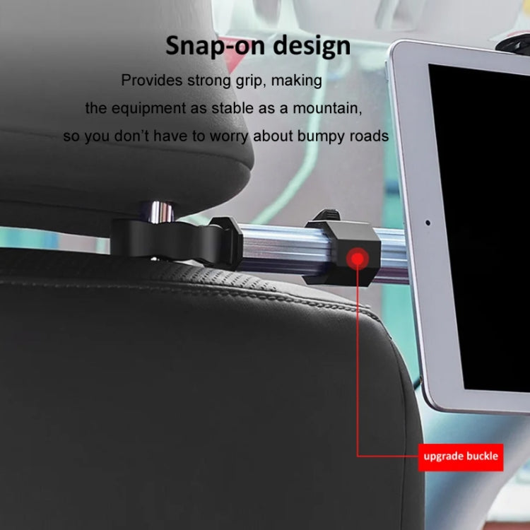 Car Mobile Phone Holder Computer Holder Universal Aluminum Tube With Hook, 3 in 1