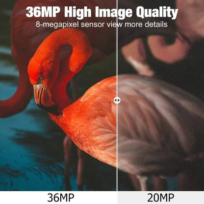 50MP+4K Outdoor Rain Fog Prevention Infrared Tracking Hunting Camera With EU Plug Adapter, HC-940A-Li