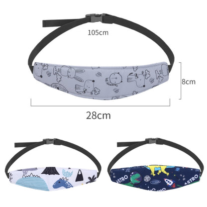 Baby Head Restraint Belt Child Car Safety Seat Head Support Auxiliary Belt