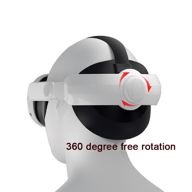 For Meta Quest 3 VR  iplay Head Strap Reduce Pressure Adjustable Headband, Head Strap