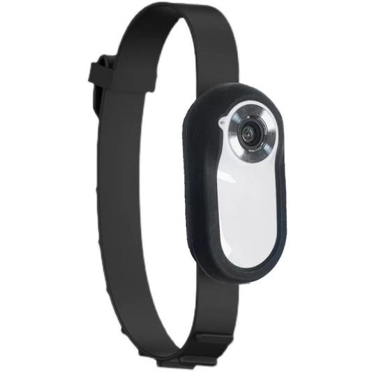 Magnetic Thumb Camera Portable HD Camera For Outdoor Cycling, Standard+Pet Silicone Collar