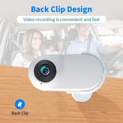 Magnetic Thumb Camera Portable HD Camera For Outdoor Cycling, Standard+Pet Silicone Collar